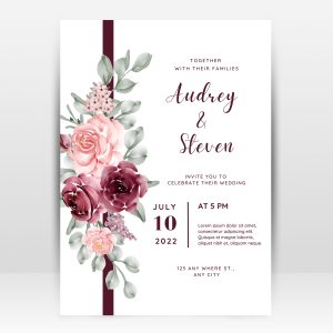 Wedding Invitation Cards D05