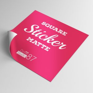 Square Stickers Gloss